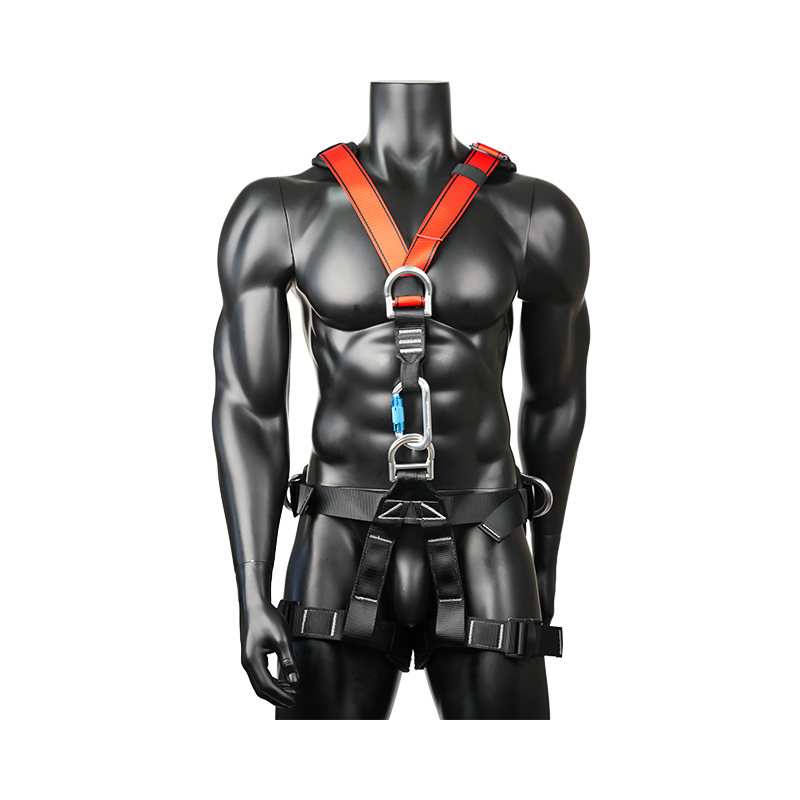 KA14 Climb Tac-Rescue, Stavebné Horolezectvo, D-Ring Points Bezpečnostný pás na zlaňovanie a záchrana stromov na strome